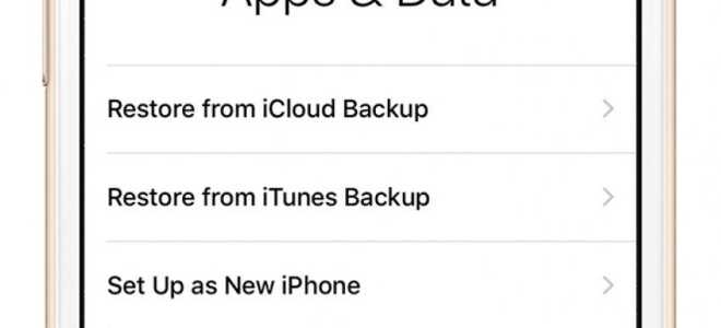 Как восстановить iPhone из iCloud