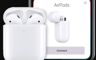 Как посмотреть процент заряда батареи ваших AirPods