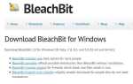 Очистите свой компьютер с помощью BleachBit