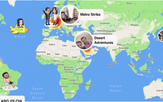 Snapchat автоматически обновляет местоположение на карте моментальных снимков?