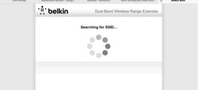 Как настроить расширитель диапазона Belkin