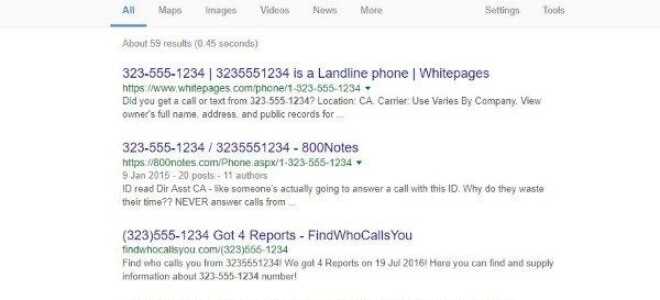 Как найти, кто звонил через обратный поиск телефона