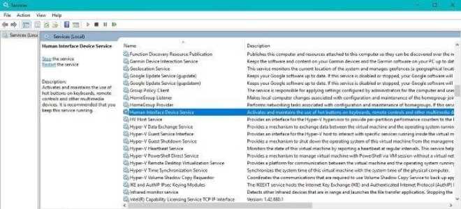 Мышь не обнаруживается в Windows 10