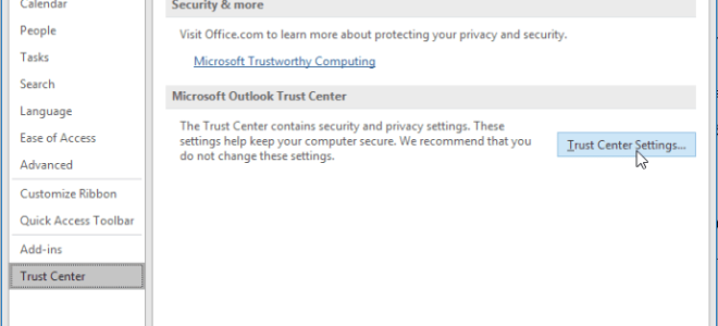 Как автоматически загружать изображения в Outlook