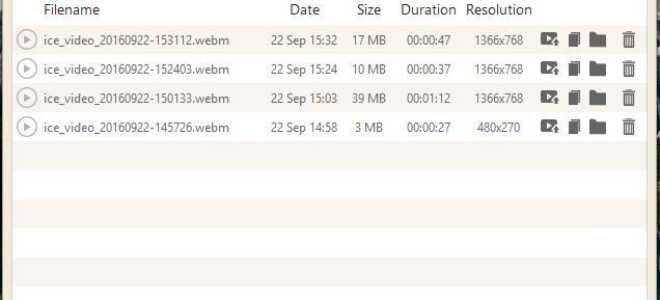 Лучшие бесплатные программы записи экрана для Windows 10 — сентябрь 2017