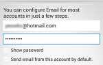 Как настроить Exchange ActiveSync для Hotmail / Live на Sony Xperia Z1?