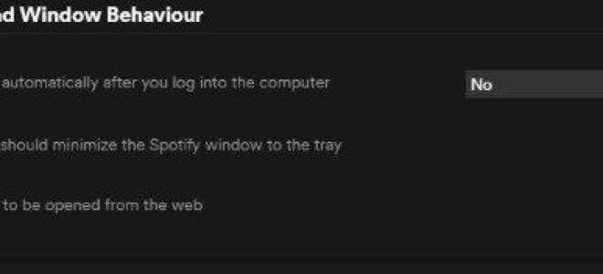 Как остановить открытие Spotify при запуске