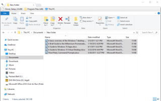 Как пакетно переименовать файлы в Windows 10