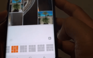 Как сделать фотоколлаж на Galaxy S9
