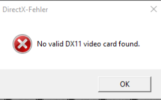 Решено: действительная видеокарта DX11 не найдена Black Ops Ⅲ Ошибка