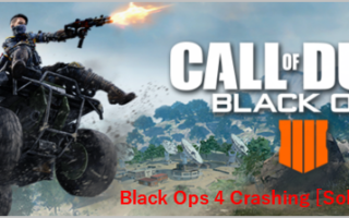Исправлено: Call of Duty Black Ops 4 сбоев