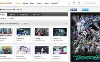Как смотреть Gundam онлайн