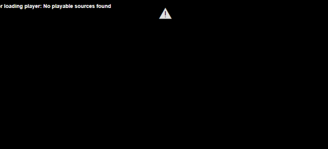 Ошибка загрузки плеера: в Windows не найдено воспроизводимых источников