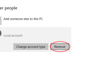 Как легко удалить учетную запись Microsoft из Windows 10