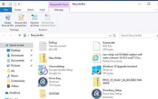 Как восстановить удаленные файлы в Windows 10: легкий путь