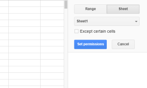 Как заблокировать формулу в Google Sheets