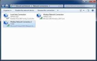 Что такое адаптер виртуального мини-порта Microsoft WiFi?