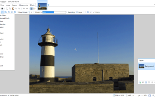 Paint.net: как избавиться от фона и сделать его прозрачным