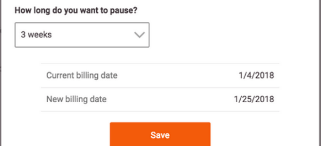 Как отменить NatureBox
