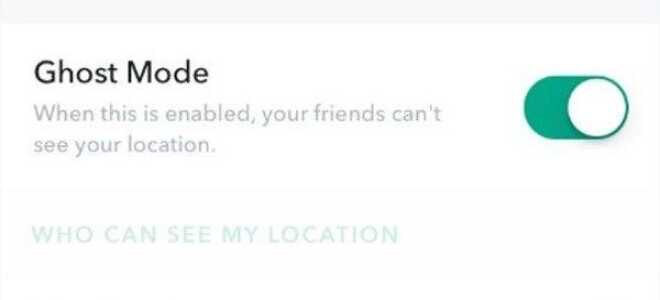 Как включить режим Ghost на Snapchat