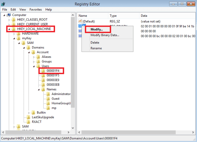 Modify-встроенный-администратор