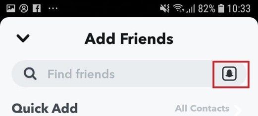 Найти удаленных друзей на Snapchat