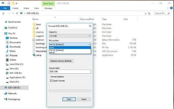 Как исправить «файл слишком большой для целевой файловой системы» в Windows2