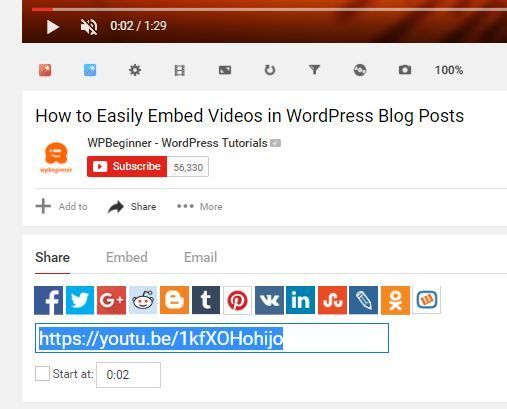 WordPress Видео2