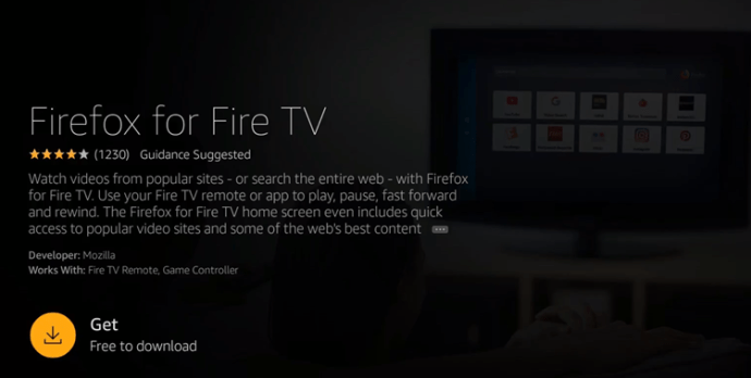 Firefox на FireTv