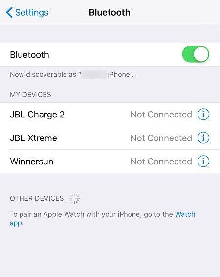 Измените свое имя AirPod