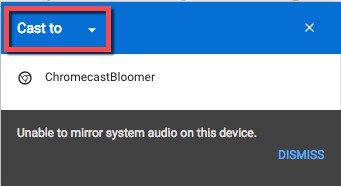 Chromecast приведен к