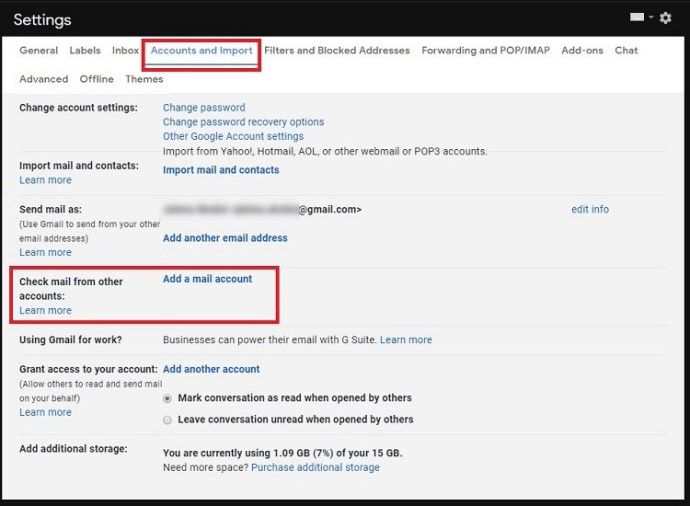 переслать Godaddy письмо в Gmail