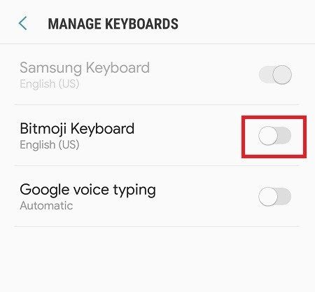 Получить Bitmoji Keyboard