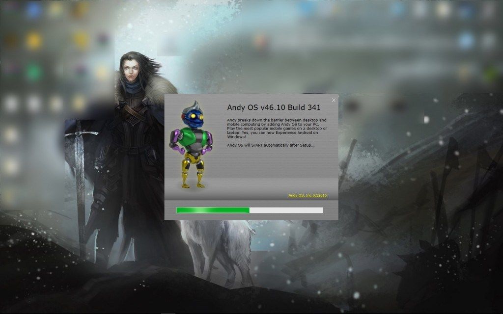 Энди Установка Windows