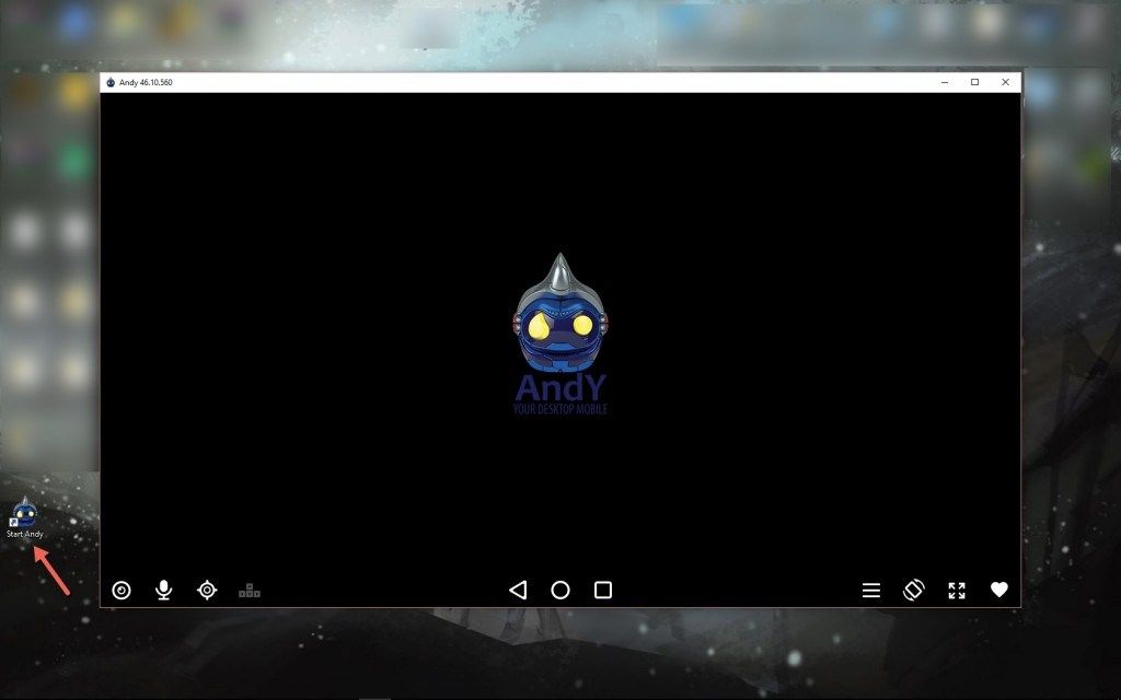 Начать Энди