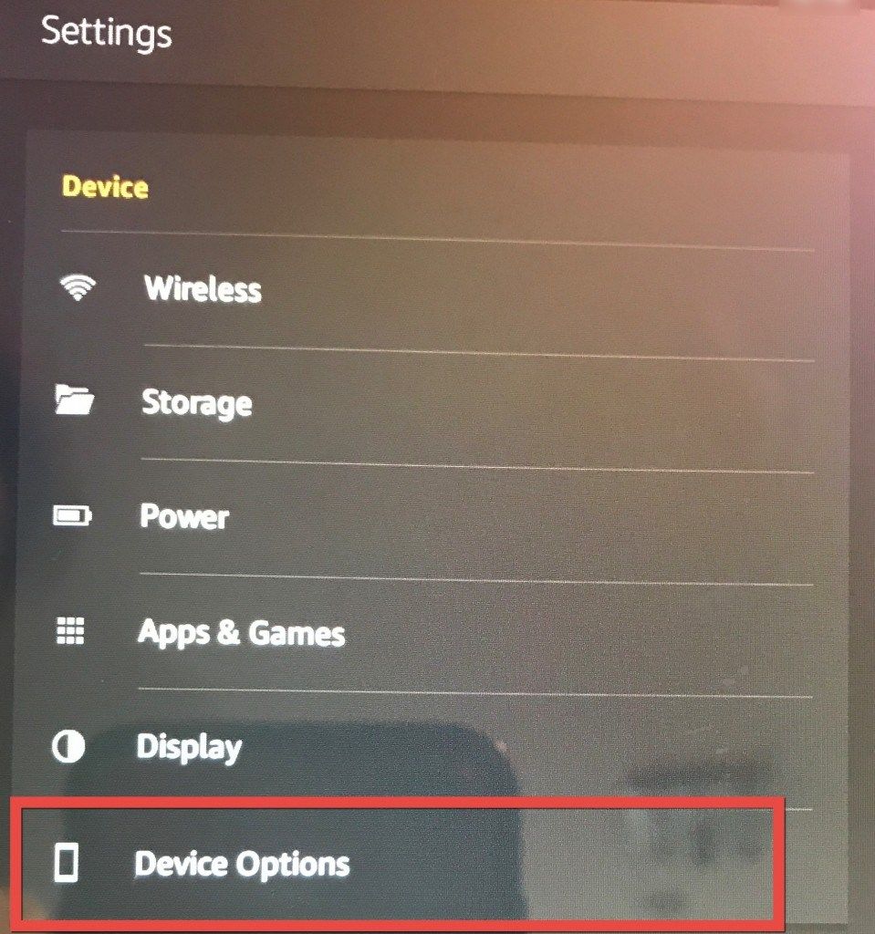 Параметры устройства Kindle Fire