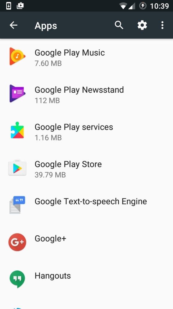 Google Play и Сервисы
