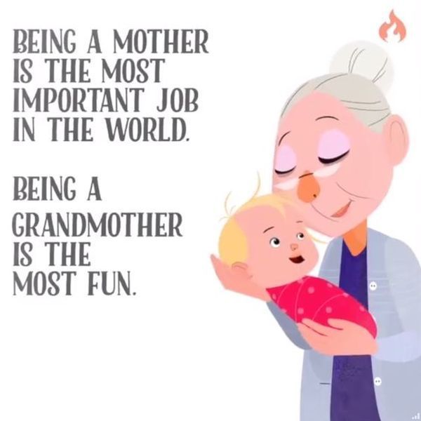 Картина бабушка