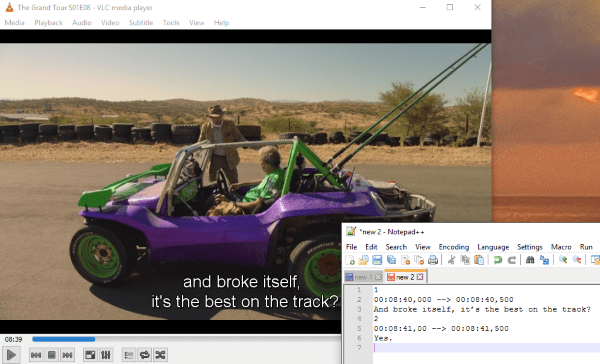 Как добавить субтитры в VLC media player-3