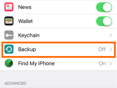 iPhone-Настройка-ICloud-Backup