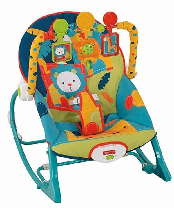 FisherPrice InfanttoToddler Rocker Dark Safari