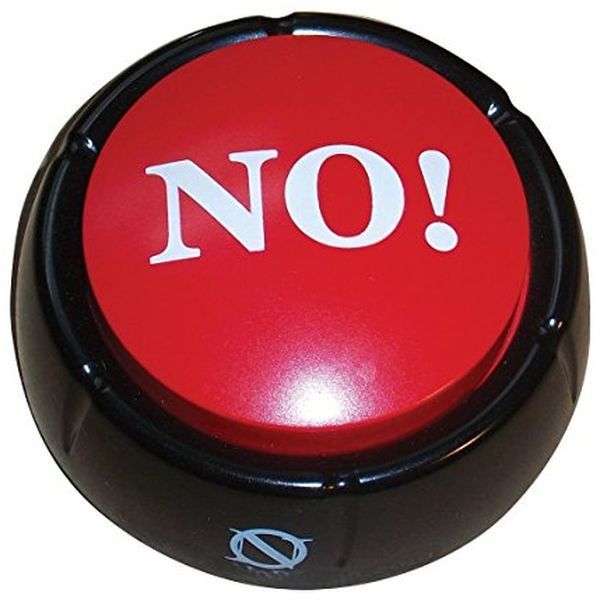 Большой Красный НЕТ! кнопка
