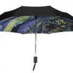 Внешний черный зонт Ван Гог's Starry Night