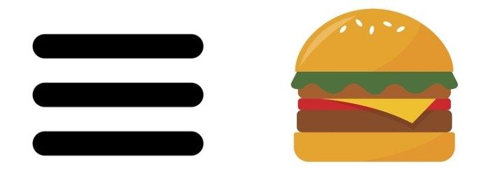 гамбургер-значок