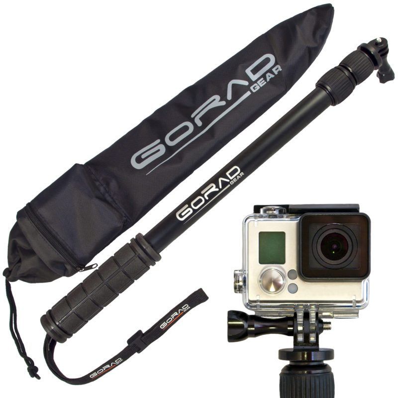 GoRad Gear Seflie Stick для спортивной экшн-камеры GoPro Hero.