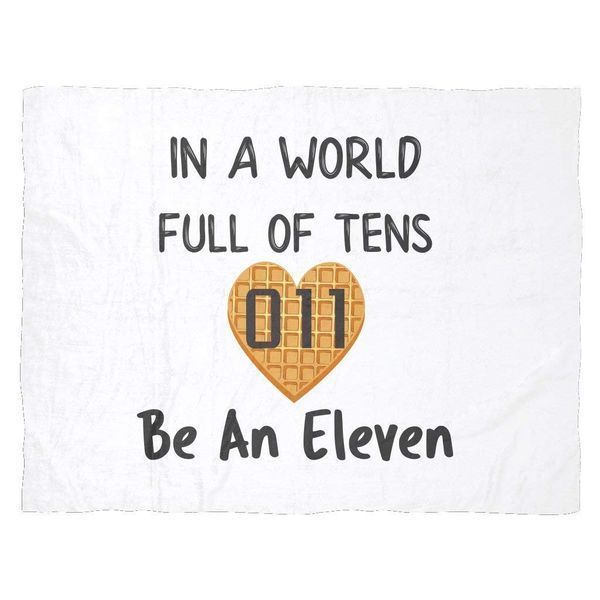 В мире, полном десятков, будь одиннадцатым вафельным теплым флисовым одеялом
