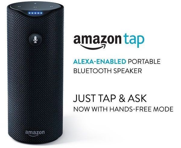 Amazon Tap Alexaenabled Портативный Bluetooth-динамик