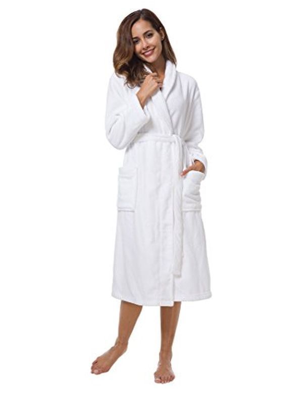 SIORO Women's Fleece Robe