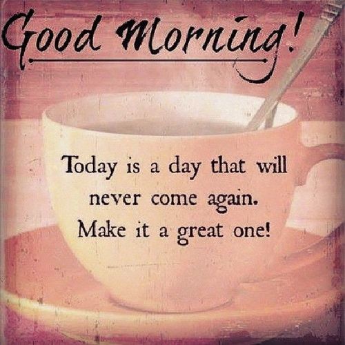 Симпатичные способы сказать доброе утро