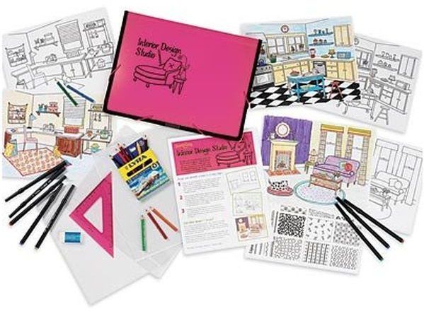 Студия дизайна интерьера с дополнительными комплектами